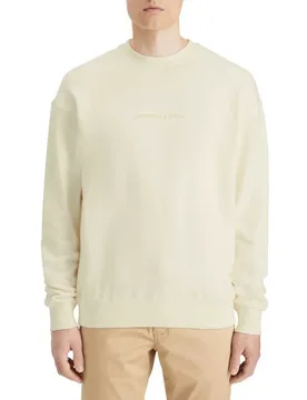 Sweat-shirt Core Logo Front Off White L - Scotch & Soda - FashionsVida