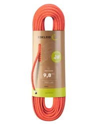 Corde à simple - Heron Eco Dry 9,8Mm Fire - Taille 80 m - Orange