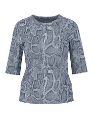 Marc Cain Camiseta azul oscuro 34