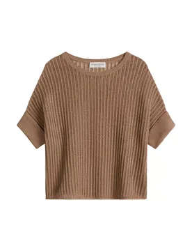 Knit Pullovers Shortsleeve female - M - FashionsVida