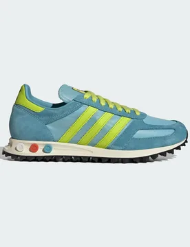 SCARPE LA TRAINER OG 38 2/3 Preloved Blue / Semi Solar Yellow / Icey Blue - Adidas - FashionsVida