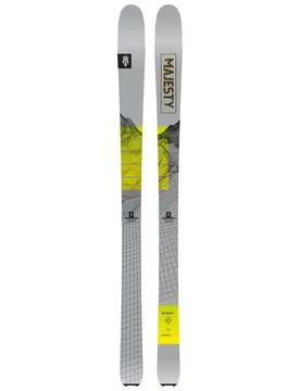 Skier für Wanderungen Superscout 2026 aus Wolle Größe 176 cm Weiß - Majesty - FashionsVida