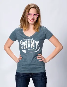 A-Everything's SHINY, not to fret! Firefly Serenity Fan Shirt | TV / Television Reference Tee | Nerdy Clothes | Armor C - Aliexpress - FashionsVida