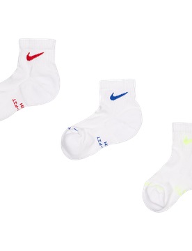 Elevated Ankle 3 Pack Unisex Socken - Weiß - Größe 34 - 38 - Baumwolle White 34 - 38