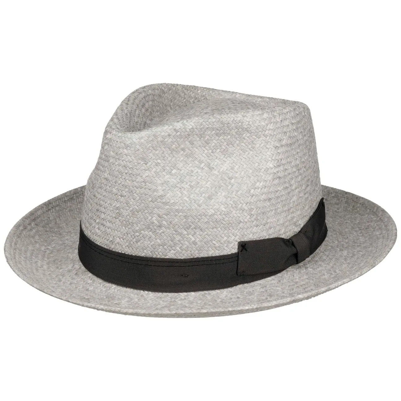 Valecrest Player Straw Hat by - grey - Female - Size: M (56-57 cm) - Stetson - FashionsVida