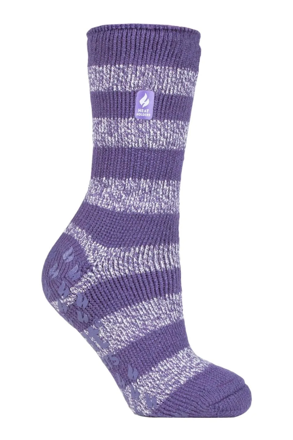 Womens Winter Thermal Slipper Socks - - Size: M - Heat Holders - FashionsVida