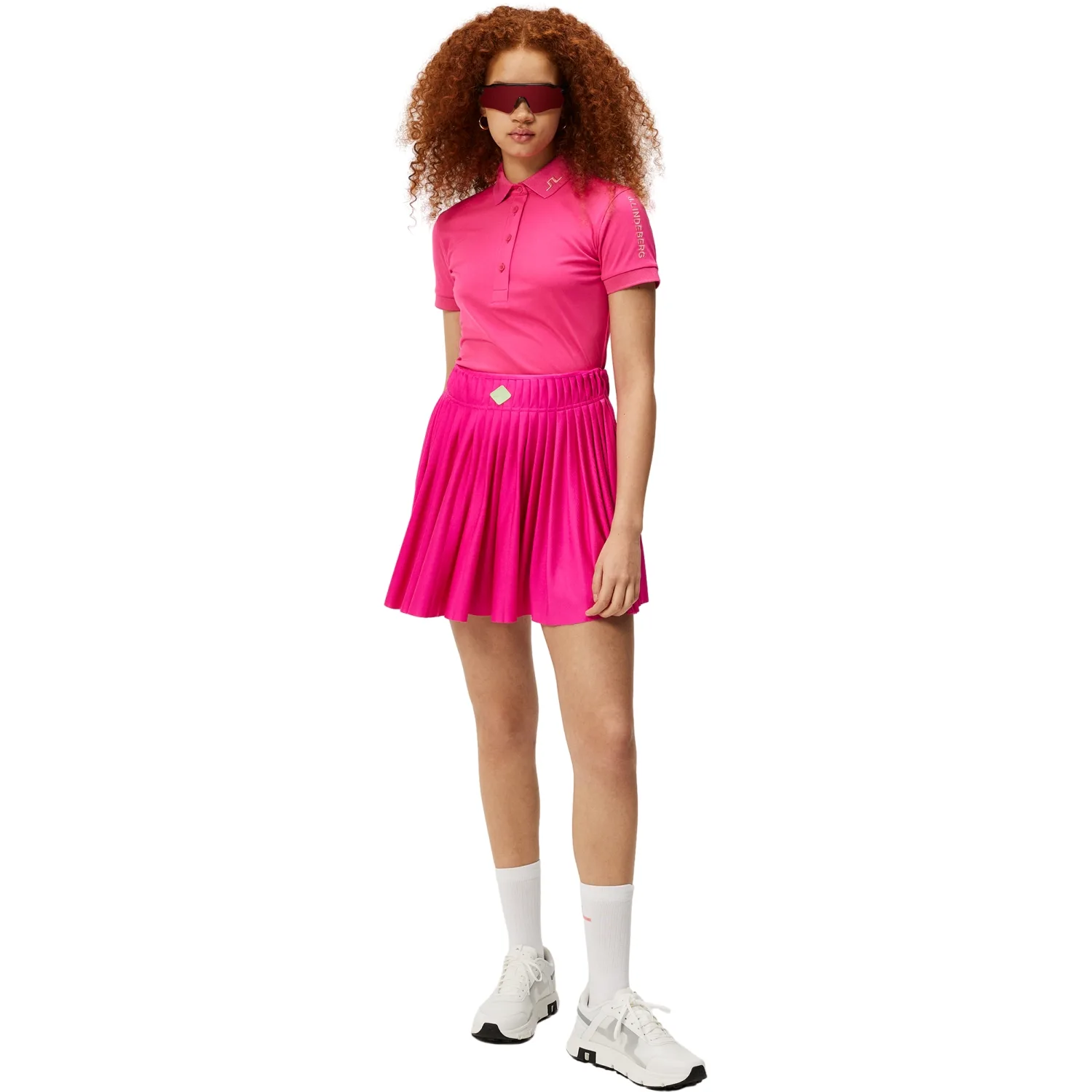 Polo Tour Tech, fuchsia s - J.lindeberg - FashionsVida