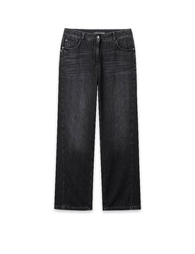 Jeans Wide Leg negro 42