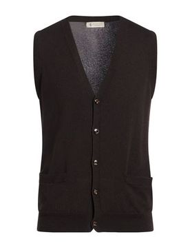 Strickjacke Herren Dunkelbraun 50,52,54 Herren