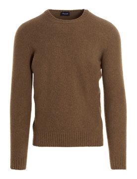 Drumohr Pullover in lana mouliné