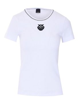 Pinko T-shirt Brugherio Bianca