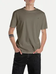 Replay Basic T-Shirt Grau S