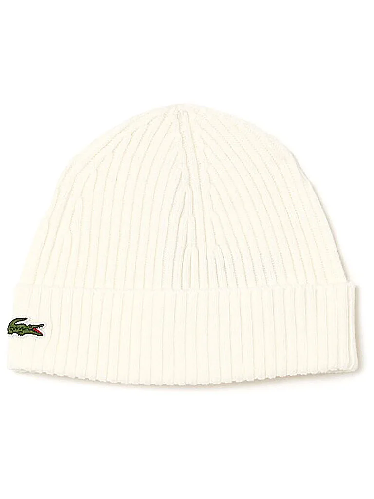 Gorro - Beanie crema ONE SIZE - Lacoste - FashionsVida