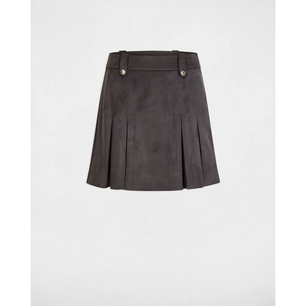 Morgan - Falda corta de antelina - Morgan - FashionsVida
