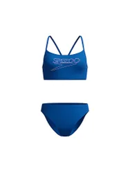 Damen Bikini Endurance Logo blau 36 W