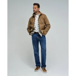 Vaqueros straight de hombre con corte recto