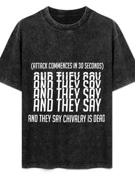 DOOMFIST - AND THEY SAY T-Shirt Festive Simple T-Shirt - Aliexpress - FashionsVida