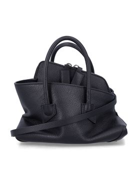 The Paintsseg. Mini Top-Handle Handbag with Structured Handles & Removable Strap (16 cm)