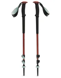 Bâtons de randonnée - Trail Trekking Poles Iron Red en Aluminium - Marron