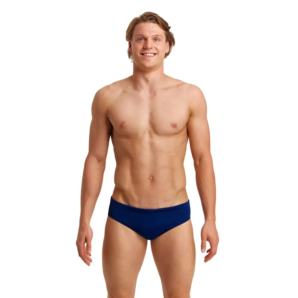 Classic Swimming Brief Still Ocean AUS 38 Men - Funky Trunks - FashionsVida