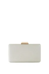 Billy' Fabric Bag - Silver - Size: One Size