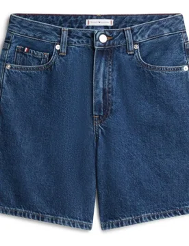 Short vaquero de mujer de corte recto - Tommy Hilfiger - FashionsVida