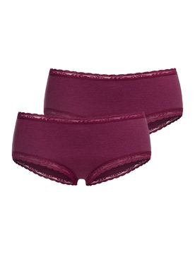 S.Oliver Panti rojo violáceo
