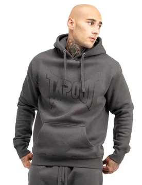 Sweat à Capuche Lifestyle Basic Anthracite / Black S