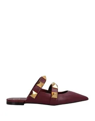 Mules & Zuecos Mujer Burdeos 35.5,36,36.5 Mujer