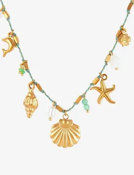 Boho Beach Shell Necklace Bracelet Set Colorful Rope Conch Starfish Stainless Steel Women Summer Ocean Jewelry Gift - Aliexpress - FashionsVida