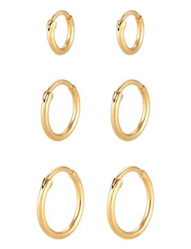 ELLI Pendientes 'Creolen' oro