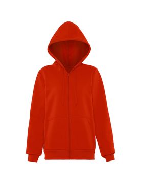 NALLY Sudadera con cremallera rojo