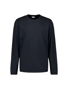 T-Shirt Long Sleeve Crewneck Solid male - XXL - FashionsVida