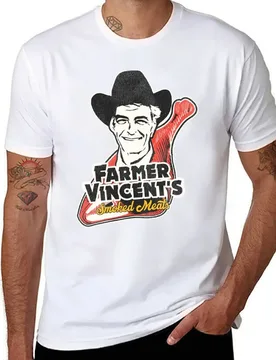 Farmer Vincent's Smoked Meat -- Motel Hell Fan Art T-Shirt t shirts for man pack cotton t shirts for man graphic vintage T-Shirt - Aliexpress - FashionsVida