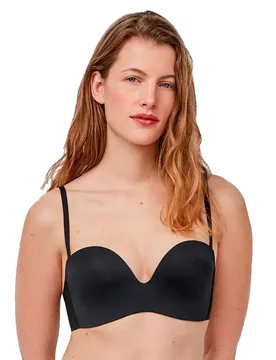 Reggiseno Detachable Extreme Neckline Black 100