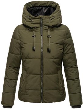 MARIKOO Chaqueta de invierno oliva