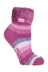 Womens Non-Slip Thermal Slipper Bed Socks - - Size: M
