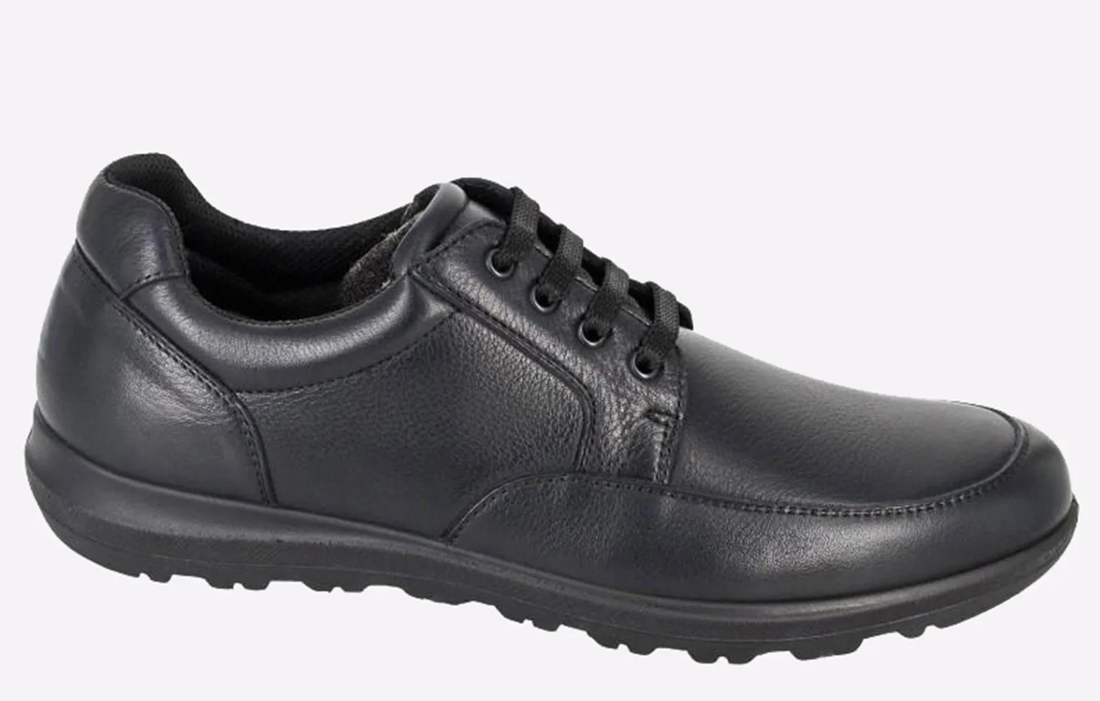 Vinnie Mens (Wide) Shoes - Black - Size Uk 11 - Imac - FashionsVida