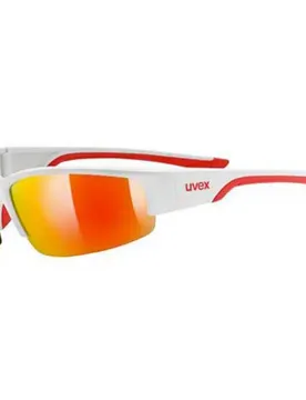 Occhiali Da Sole 215 Matt White / Red