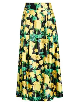 Maxi-Rock Damen Gelb 42 Damen - Gai Mattiolo - FashionsVida