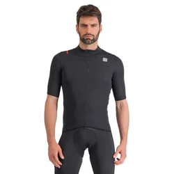 Giacca A Maniche Corte Fiandre Light Black
