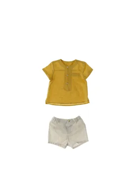 MAYORAL Set 2 pz GIALLO 4-6 - Mayoral - FashionsVida