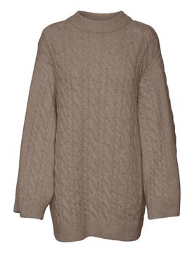 VERO MODA Jersey 'COBALT' taupe