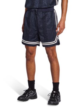 League Basketball Mesh Uomo - Pantaloncini Blu - Taglia XL - Poly Mesh XL