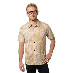 Camicia A Maniche Corte Alltrack Ride Resort Sand