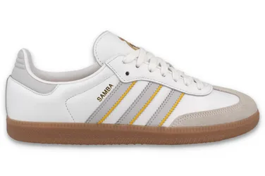 X Real Madrid Samba Licensed - Sneaker - weiss gelb - Herren - Size: 45 1/3