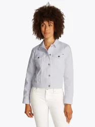 DNM SLIM JACKET WHITE female