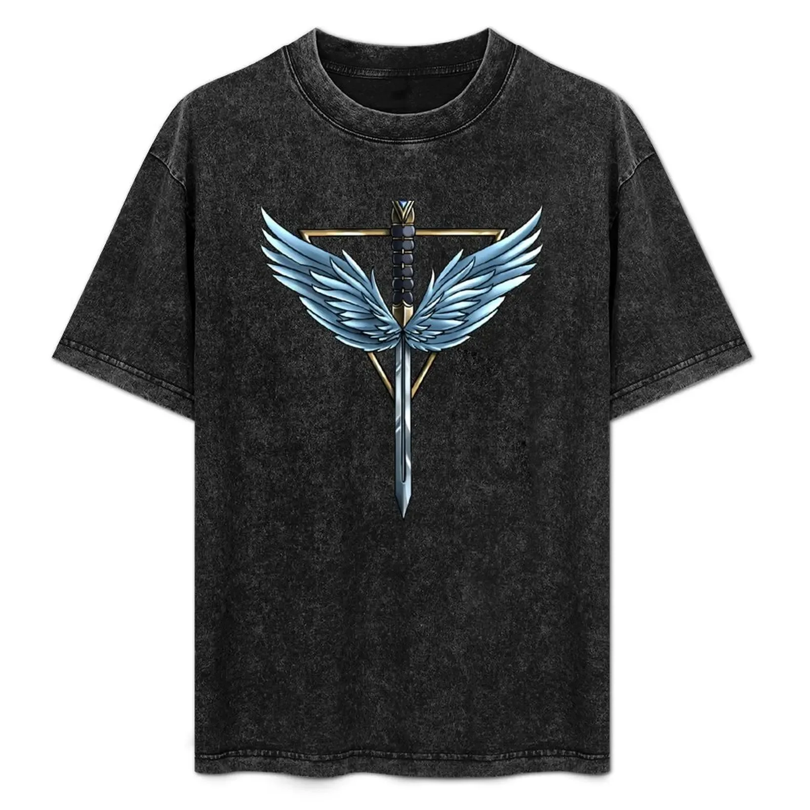 Angel Shield T-Shirt Basic Plain Tee for Spring and Summer - Aliexpress - FashionsVida