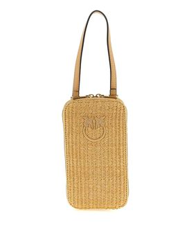 Pinko Raffia Smartphone Holder
