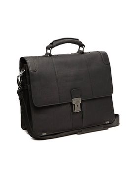 Bolso de cuero - Maletín STUTTGART 14 negro